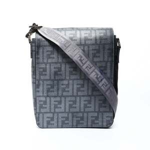 Fendi Zucca Shoulder Bag, Gray, WS25037